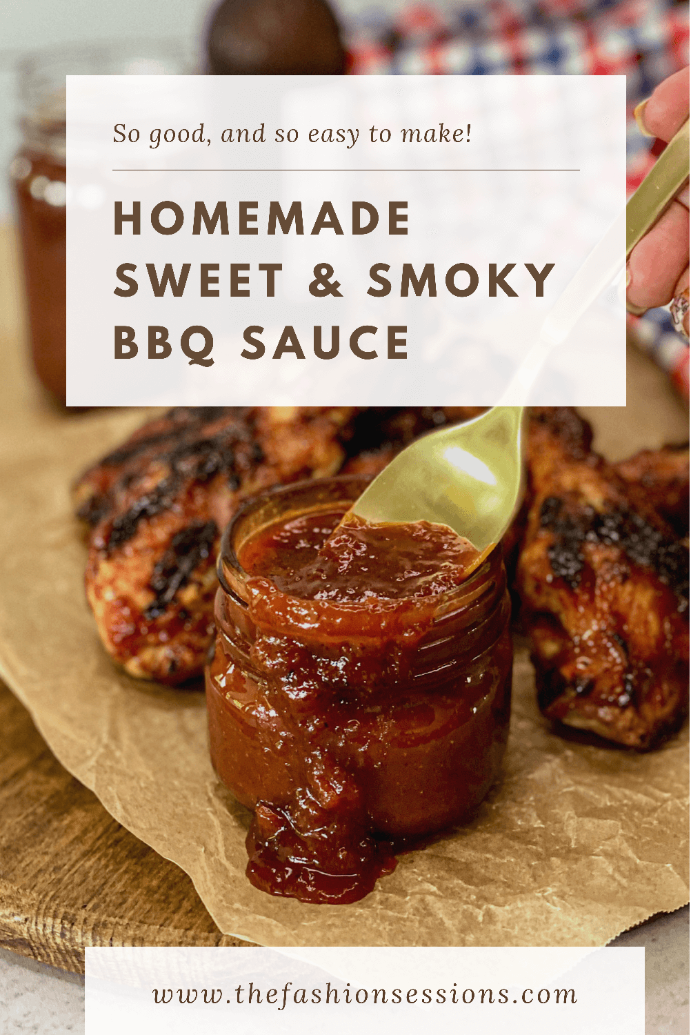 Homemade Sweet & Smoky BBQ Sauce