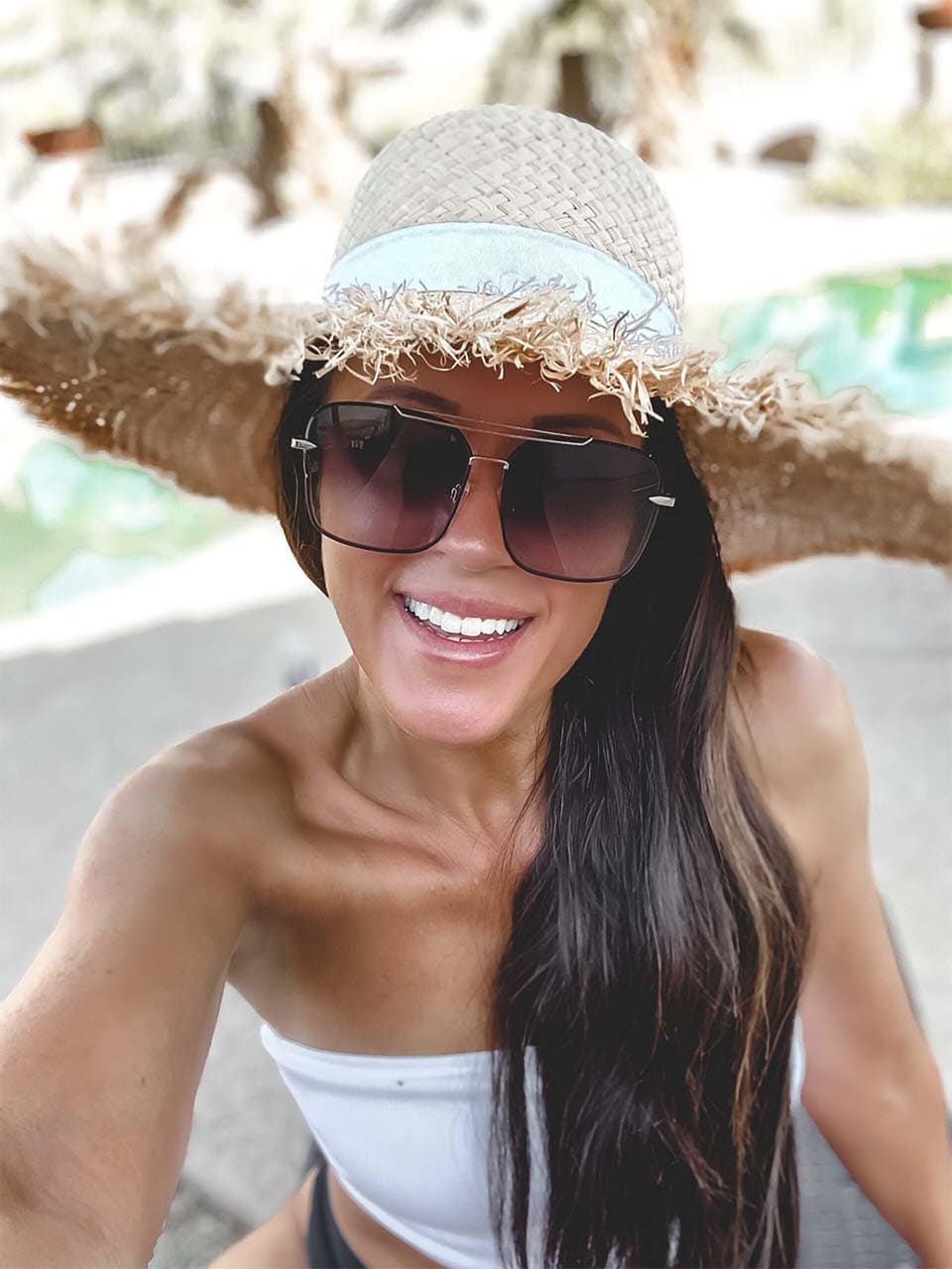These straw hats are under $25 & will have you vacation ready!